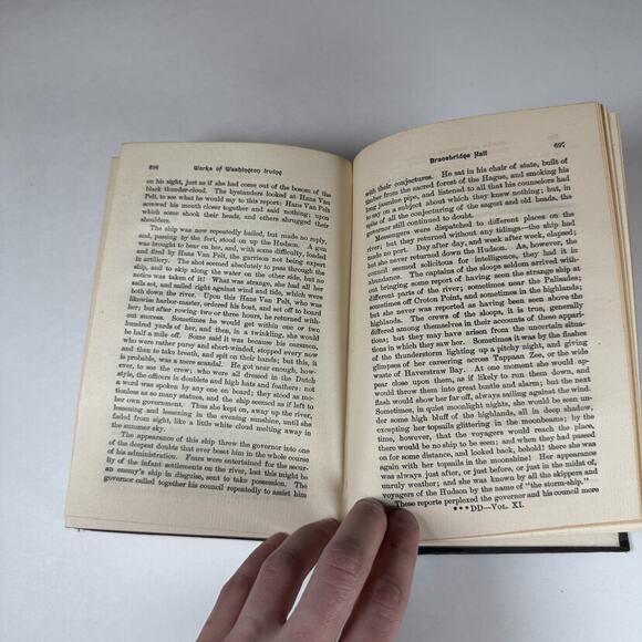 The Works of WASHINGTON IRVING Adventures of Captain BONNEVILLE vintage Book - Picture 13 of 13